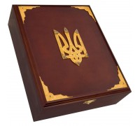Подарочная книга «Ілюстрована історія України» в коробке. Грушевский М.С.