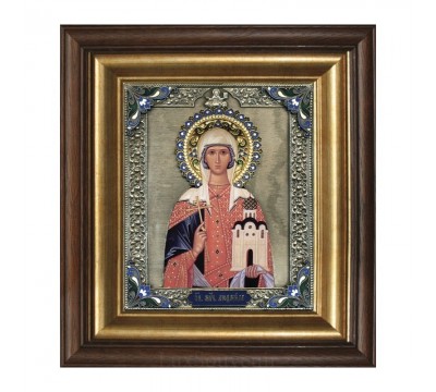 Икона Святая мученица Людмила Чешская